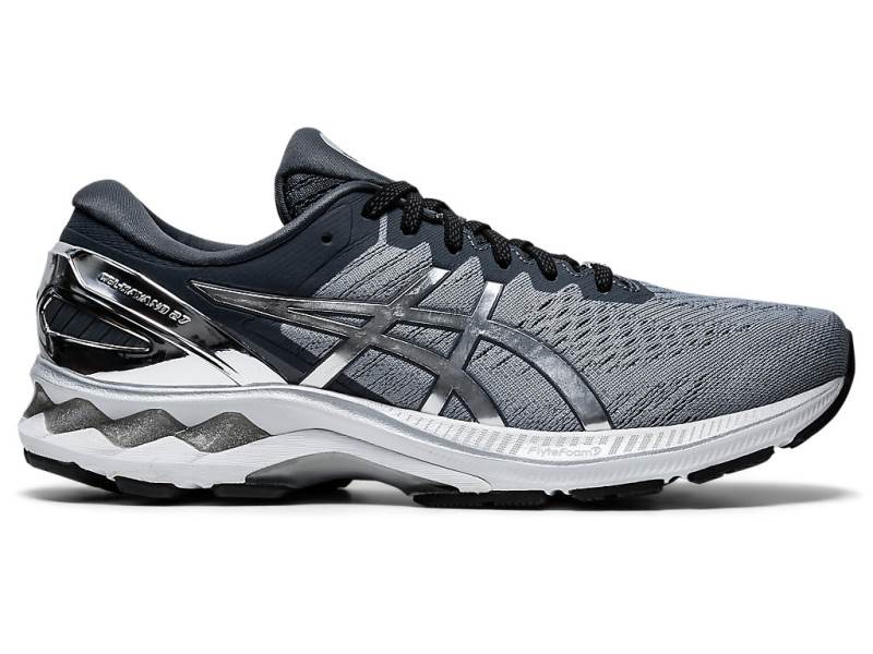 Asics GEL-KAYANO 27 PLATINUM Løbesko Herre - Grå - SKU.14962936